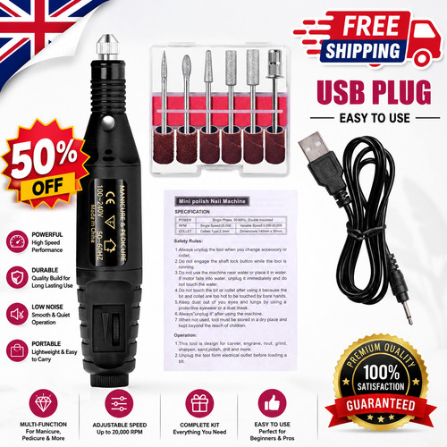 Electric nail file - electric, for