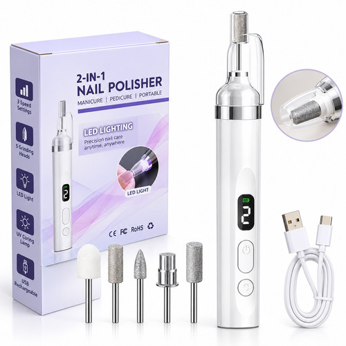 Portable electric nail drill - portable,