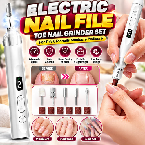 Electric nail file - nail,