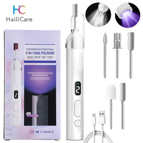 Electric nail file toe - file,