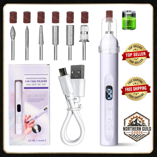 Electric nail file toe - toe,