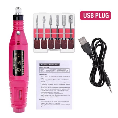 Electric nail file - for, thick