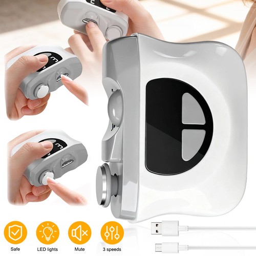 Nail file rechargeable toe - nail,