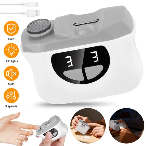Nail file rechargeable toe - nail,