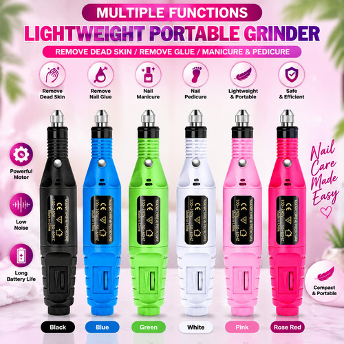 Electric nail file - nail, thick