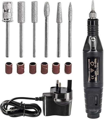 Electric nail file for - nail,