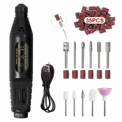 Electric nail file for thick - electric,