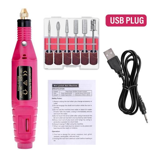 Electric nail file - electric, for