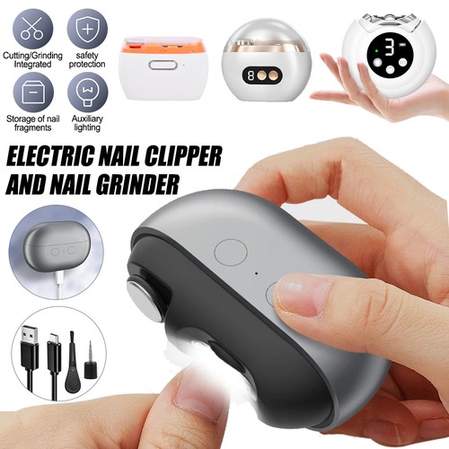 Electric toe nail clippers - clippers, for