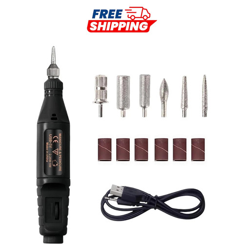 Electric nail file for thick - file,